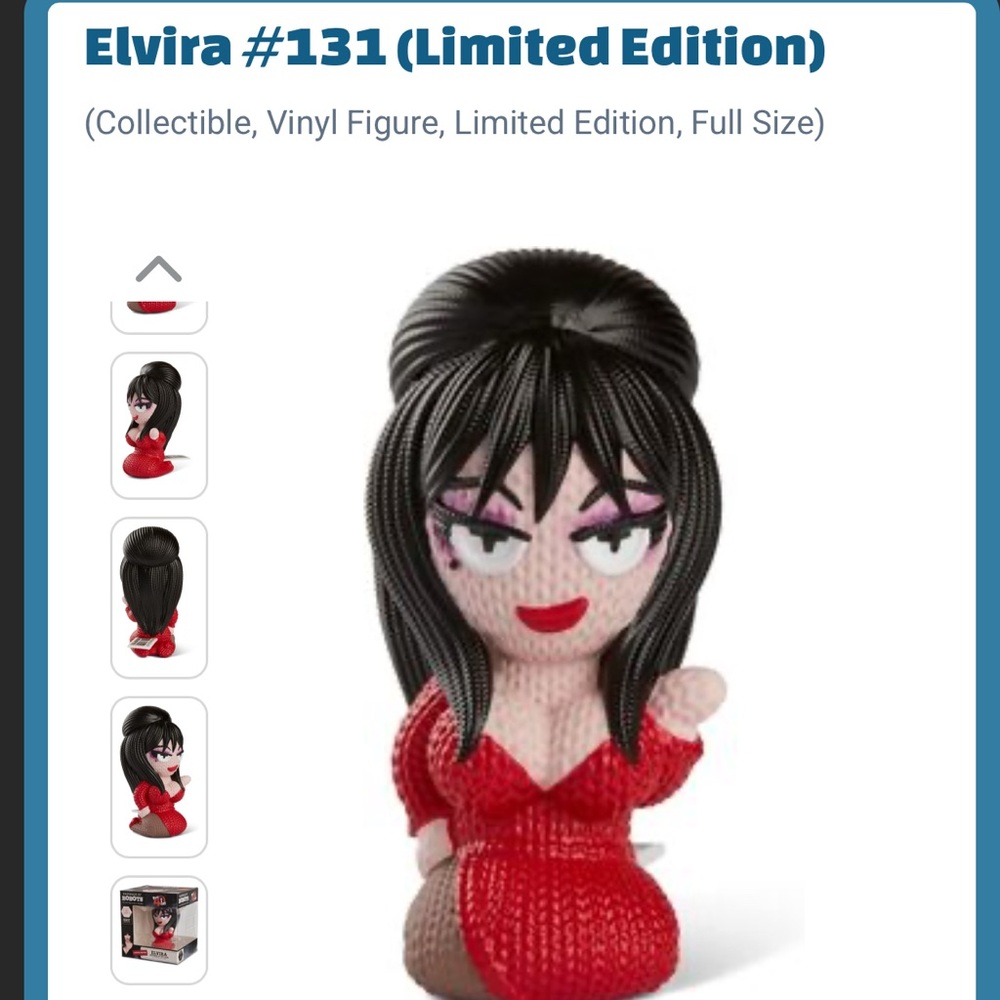 Elvira Mistress of the dark limited addition addition